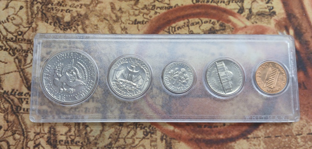 1971 D Birth Year Set Includes Kennedy Half TP-0655