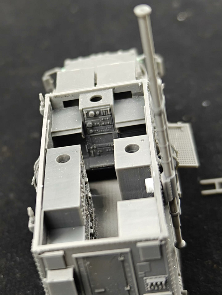 3D printed 1/72 US "PAC System AN/MSQ-104 Engagement Control Station" model kit