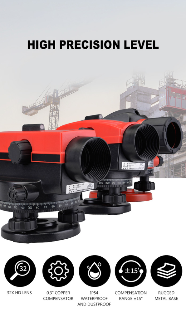 Level automatic construction engineering surveying and mapping instrument level
