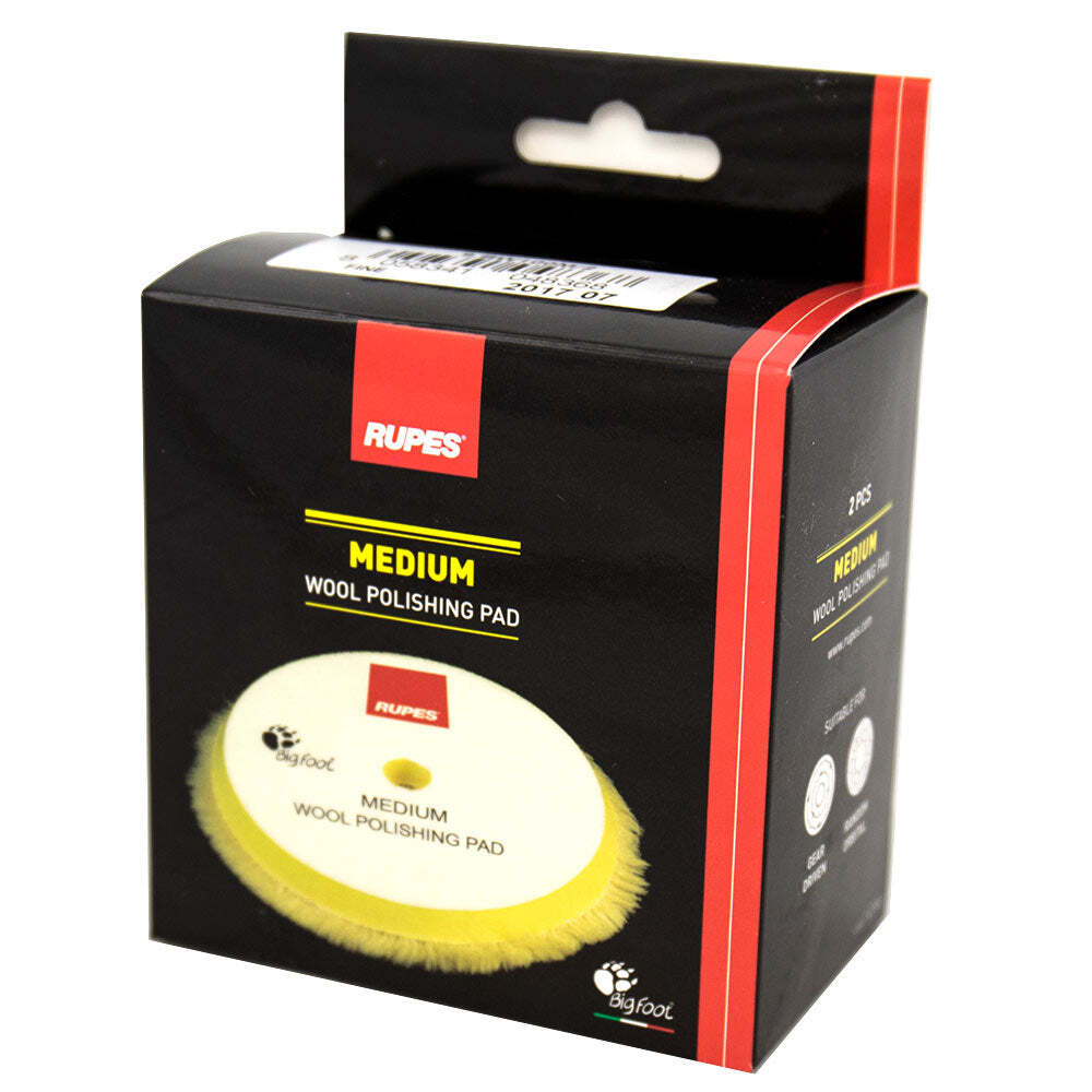 Rupes Yellow Medium Wool Pad