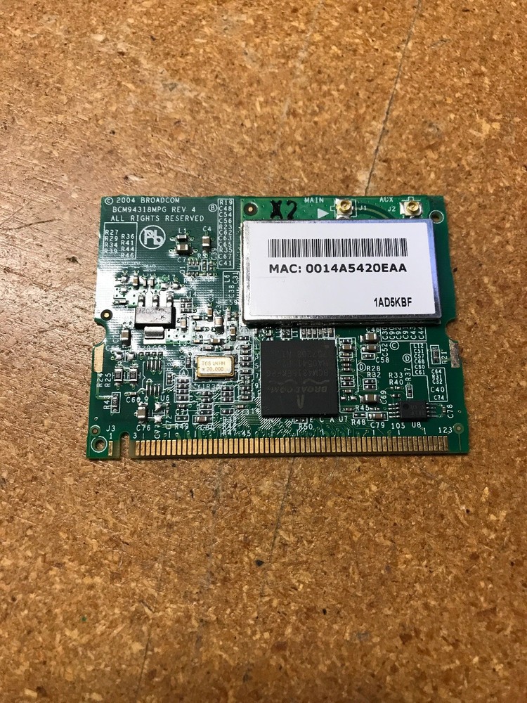 0T9016 BCM94318MPG Wireless Network Card Tested Working
