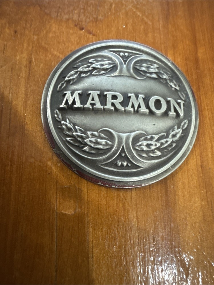 1920-1927 Marmon Radiator Emblem + 4 Hub Emblems