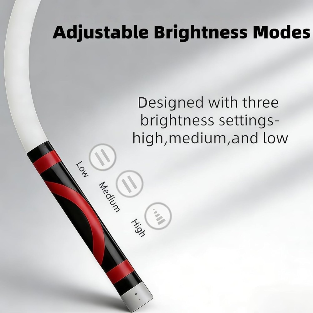 2026 Upgraded Bendable LED Flashlight Stick, 3 Brightness,Suitable for Mechanics