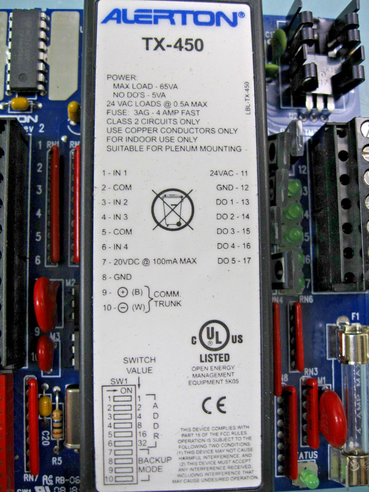 Alerton Ibex TX-450 Controller NEW D19