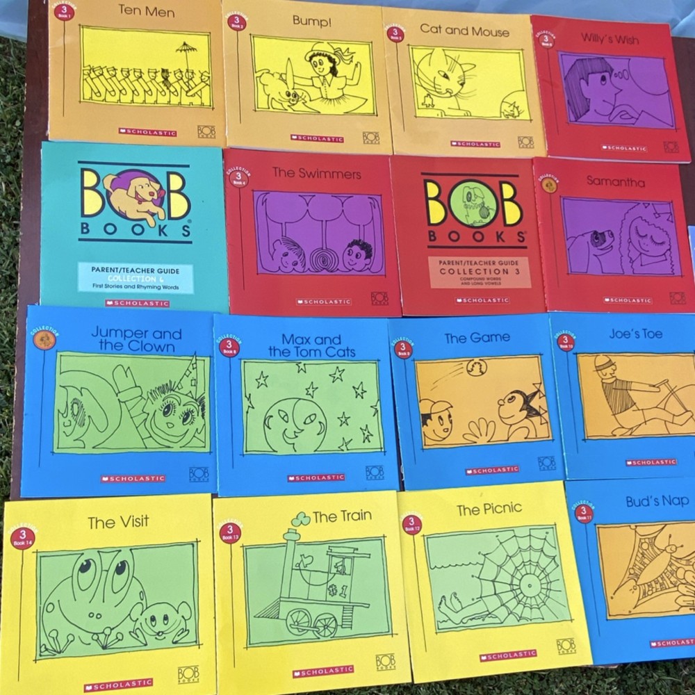 Scholastic Bob Books Collection 3 Compound Words & Long Vowels Early Reader Set