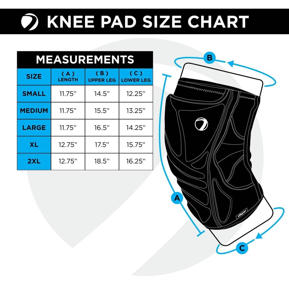 Dye Performance Knee Pads - Dyecam Cyan - Medium