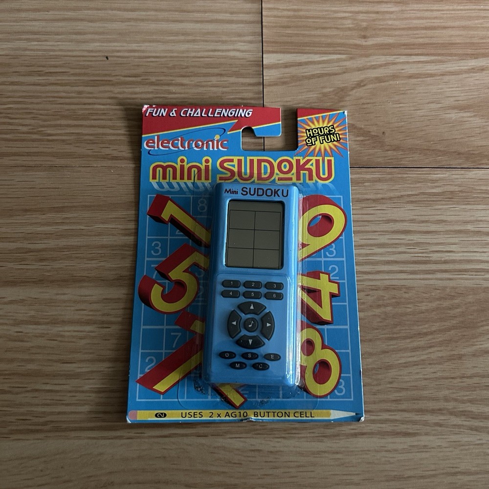 NEW Electronic Mini Sudoku Fun & Challenging Toy