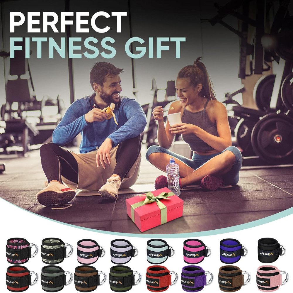 Ankle Strap for Cable Machine, Ankle Resistance Bands, Cable Kick Back Ankle Str