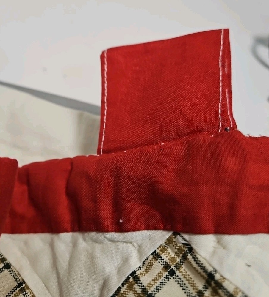 Christmas Handmade Patchwork Throw 50"X60" New