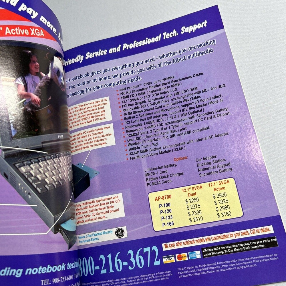 Portable Computing Direct Shipper Premium Issue 1997 Handheld PC Catalog