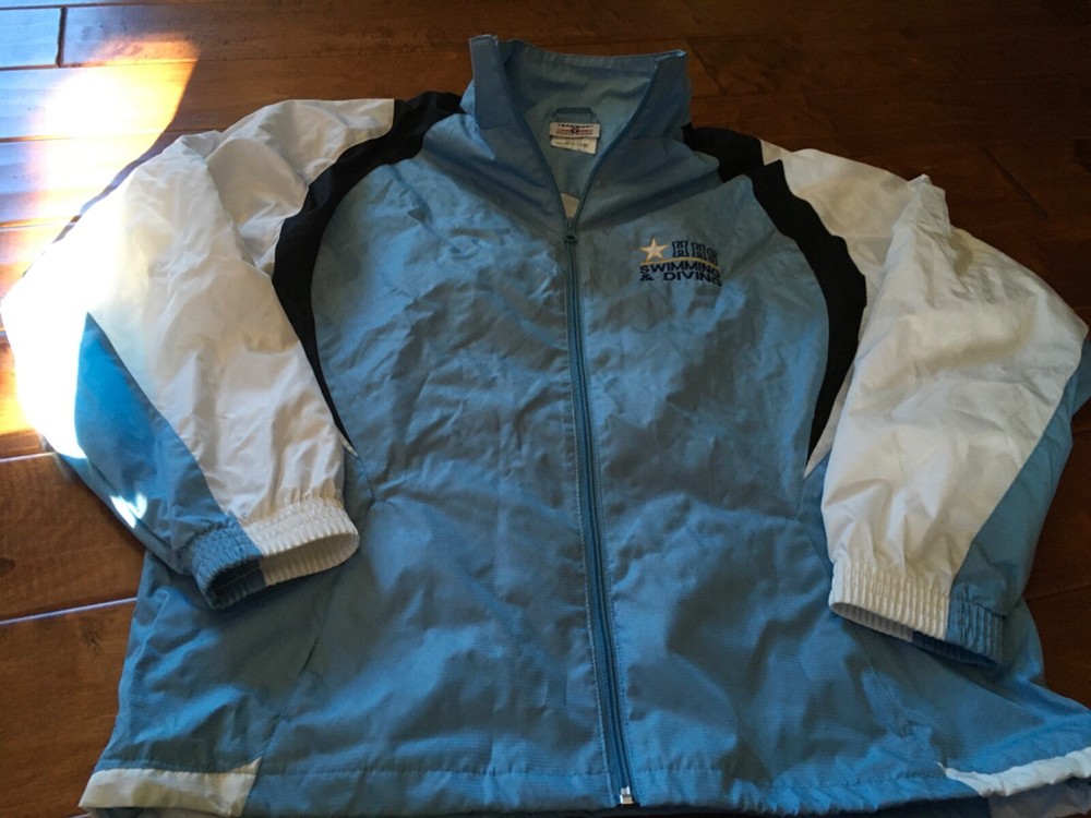 Teamwork Athletic Apparel Full Zip Windbreaker Jacket size M