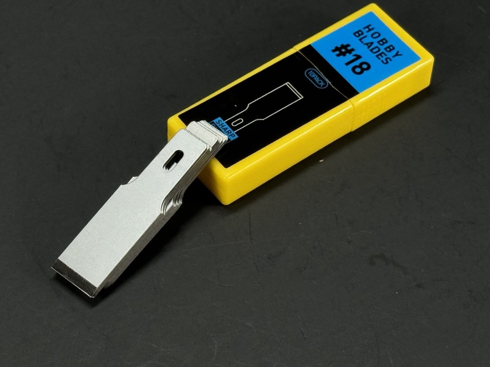 Replacement For X-Acto No. 18 Heavyweight Chisel Blades (100 Pack)