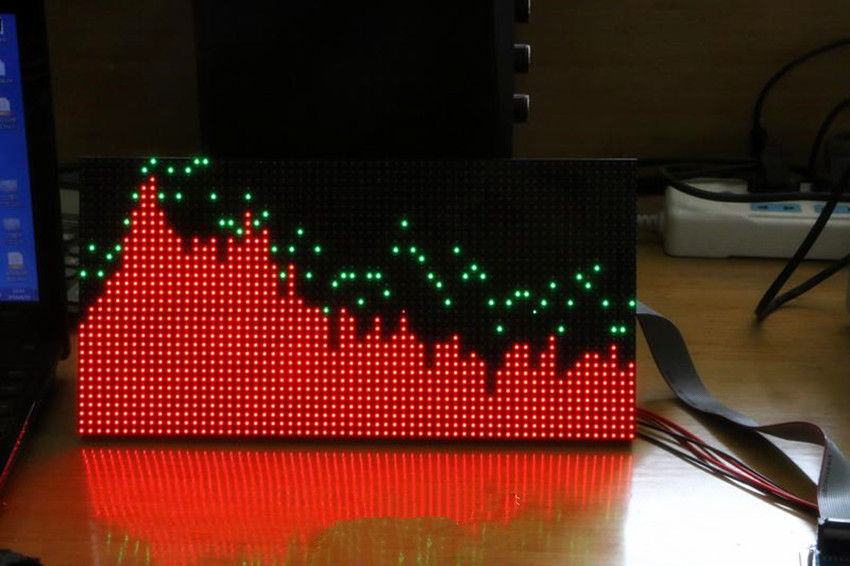MS3264 LED Music Audio Spectrum Level Display Screen Indicator VU Meter 6 Modes