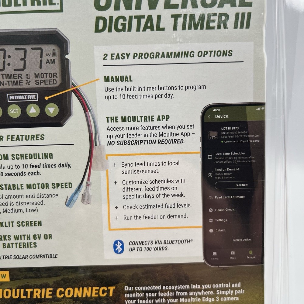 Universal Digital Timer III - Deer Feeder Timer - Digital Timer System