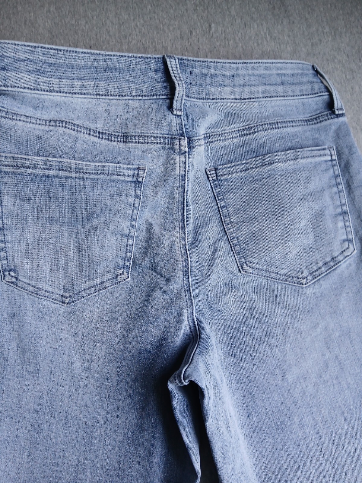 NYDJ Jeans 6 Marilyn Straight Lift Tuck High Rise Straight Stretch Slit Boho