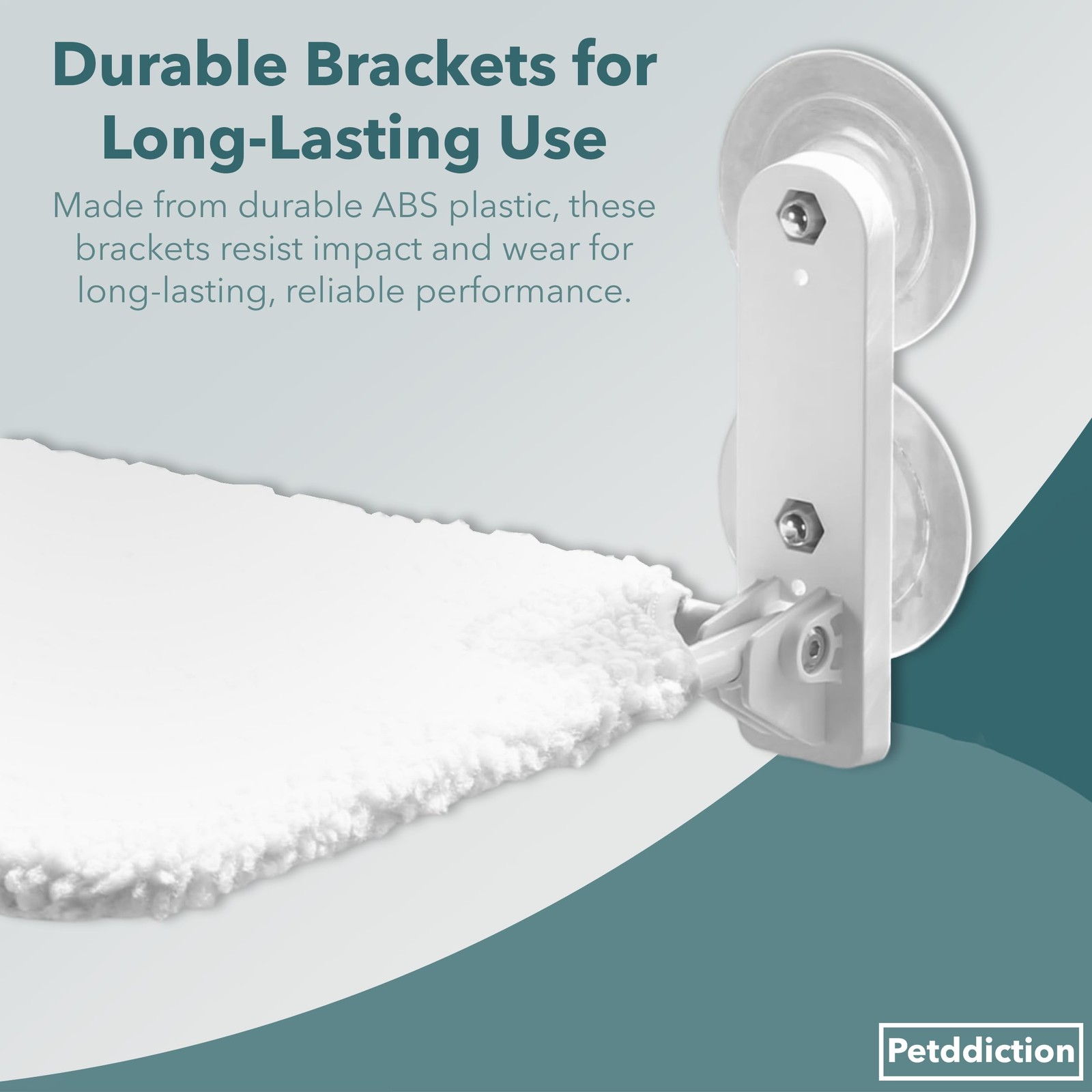 Cat Window Perch Hammock | Window Cat Bed Seat | Foldable Cordless Glass Ledg...