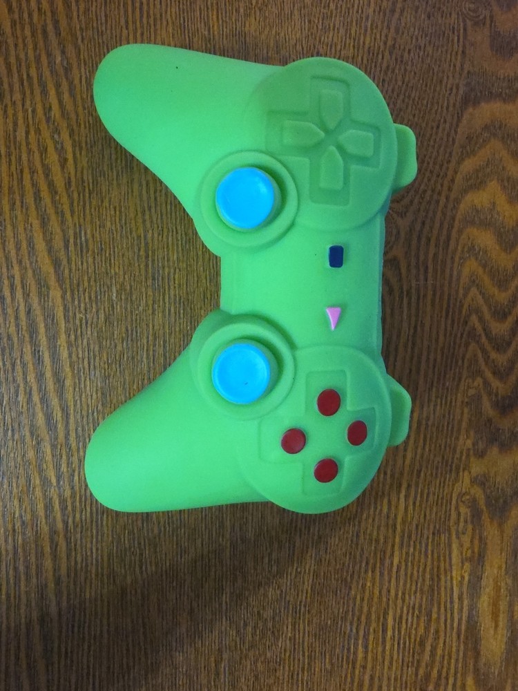 Play Side Creations Squeeze Game Controller, Large Stress Toy, new