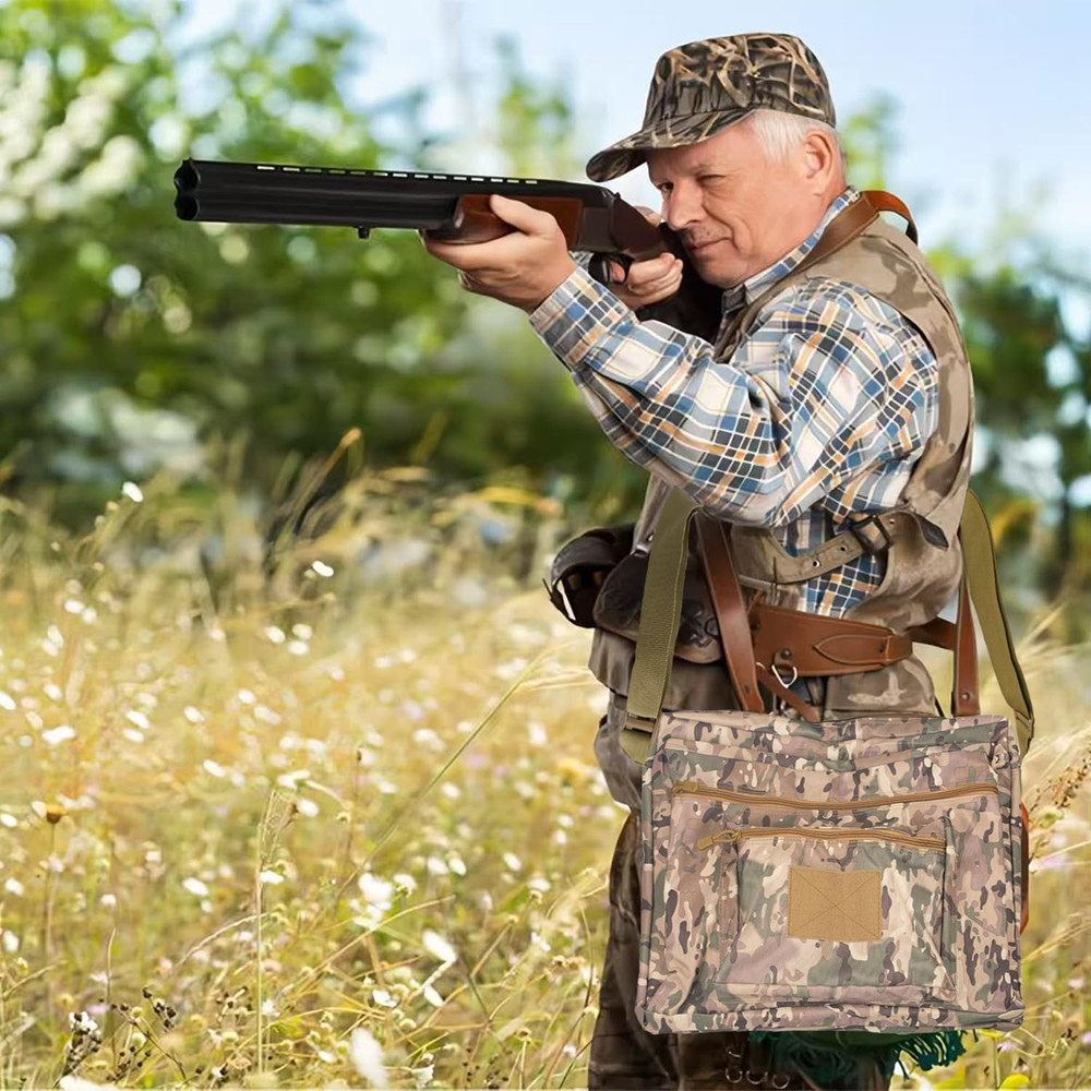 20"X15" Range Target Carry Case with 3 Zipper Pockets and Front Hook & Loop Pane
