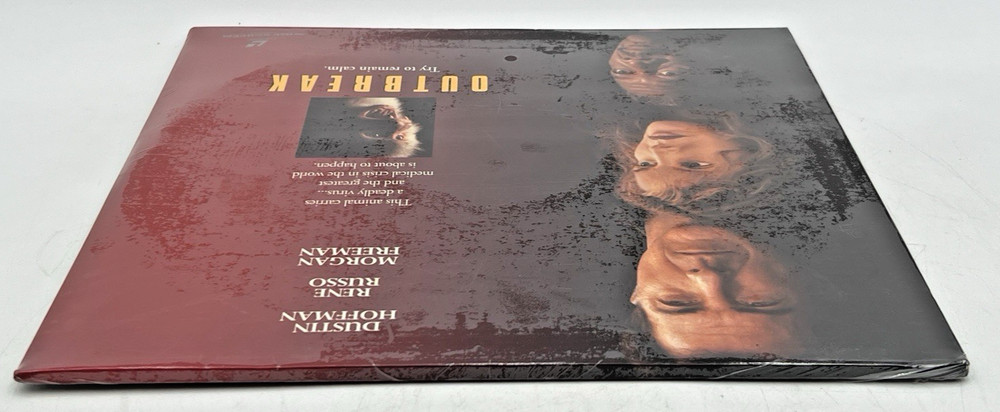 (7) NEW SEALED LASERDISC LD- STARGATE, RIVER WILD, OUTBREAK, UNDER FIRE