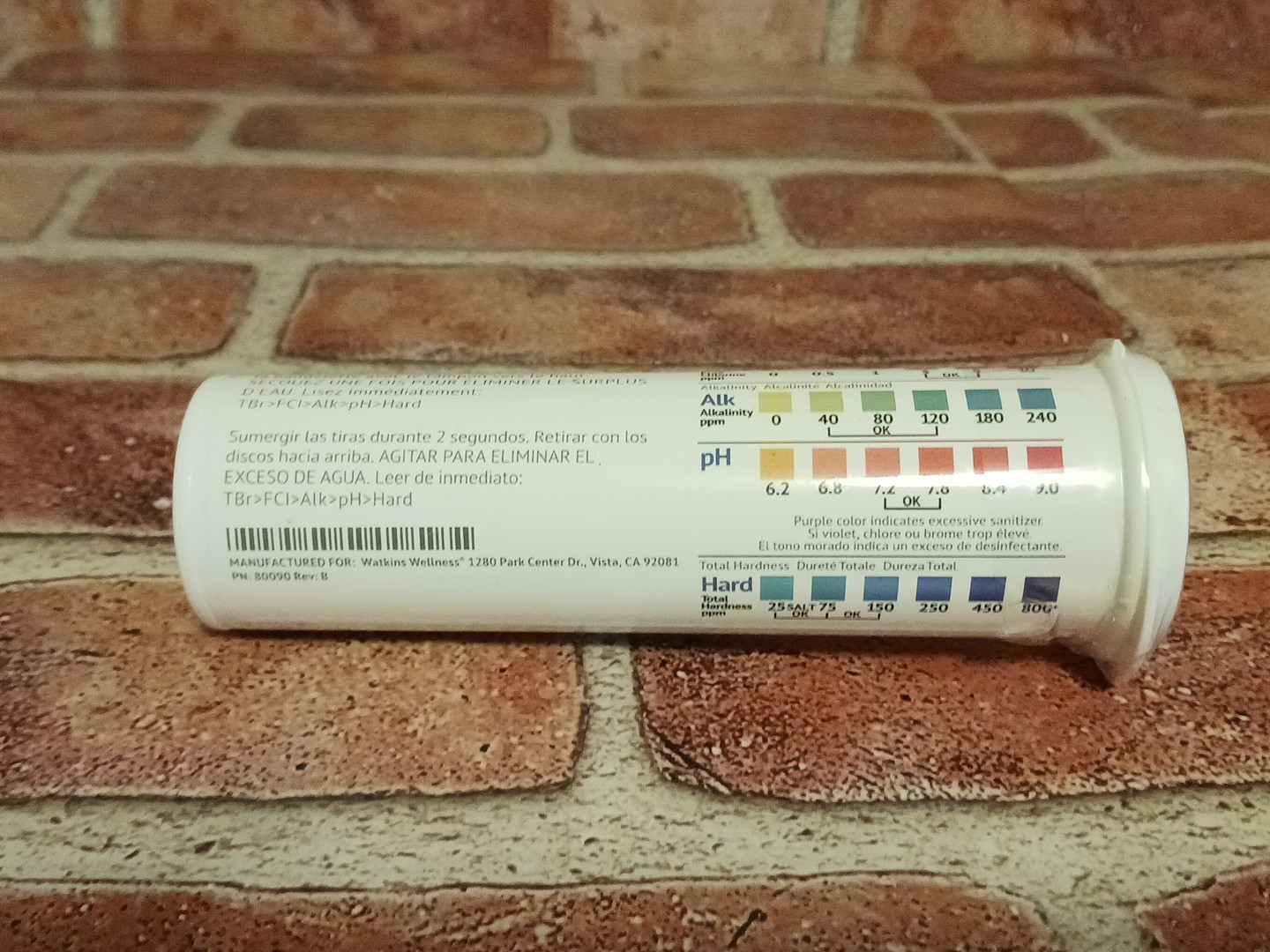 Hot Spring Spas Portable 5 Way Test Strips 80090