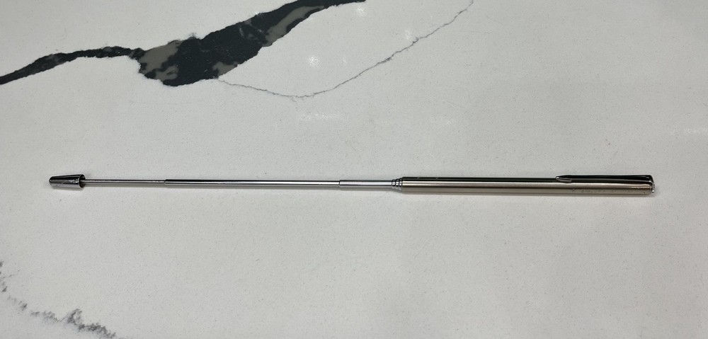Vintage Stainless Steel Telescoping Emphasis Pointer