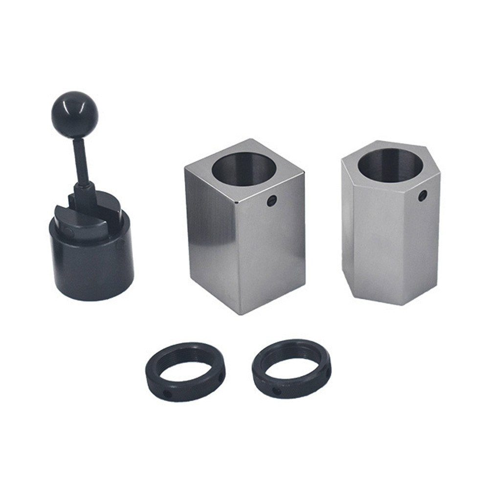 New 5C Square Hex Rings & Collet Closer Holder Kit Collet Block Set