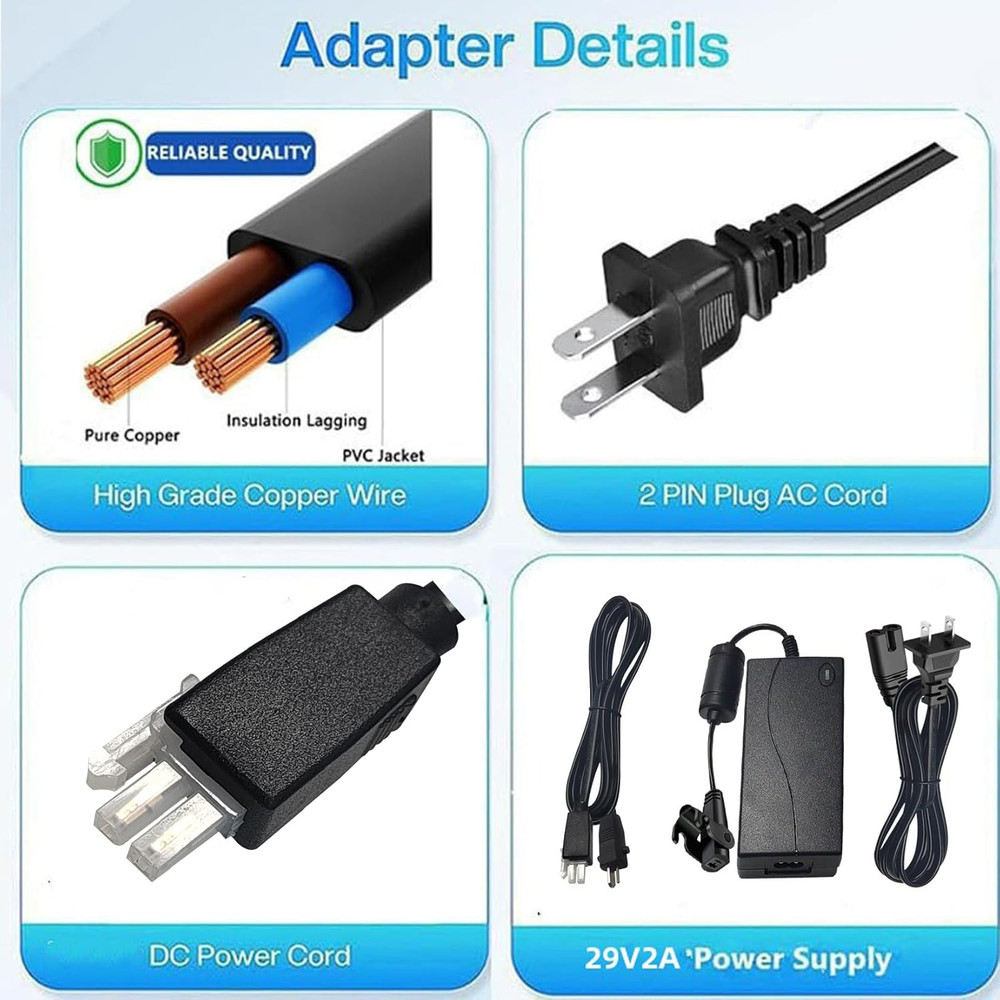 Adjustable Bed Replacement Cord - Adjustable Bed Base Power Supply Power Cord Ki