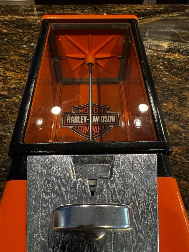 Harley-Davidson Motorcycles Gumball Machine.