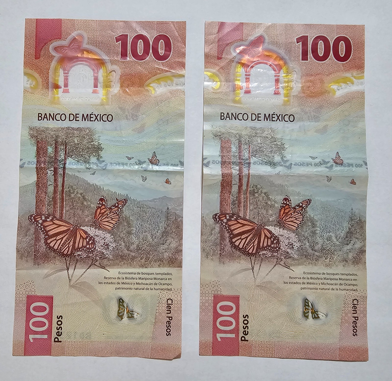 LOT OF 11 MIX BANKNOTE MEXICO 1998,1999,2018,2019,2021,2022.