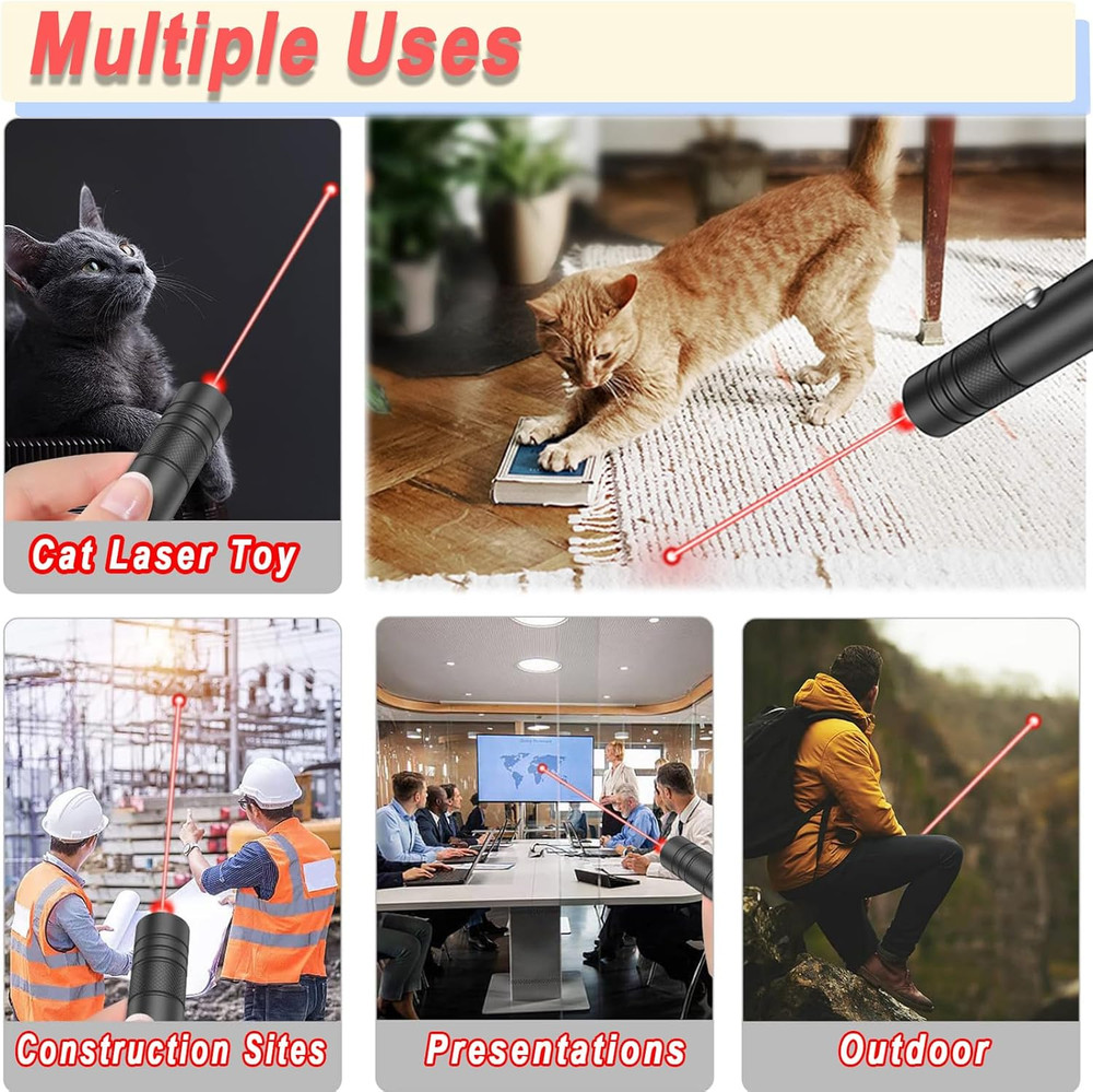 Lazer Pointer, Red Laser Pointer High Power Cat Laser Pointer Toy Red High Power