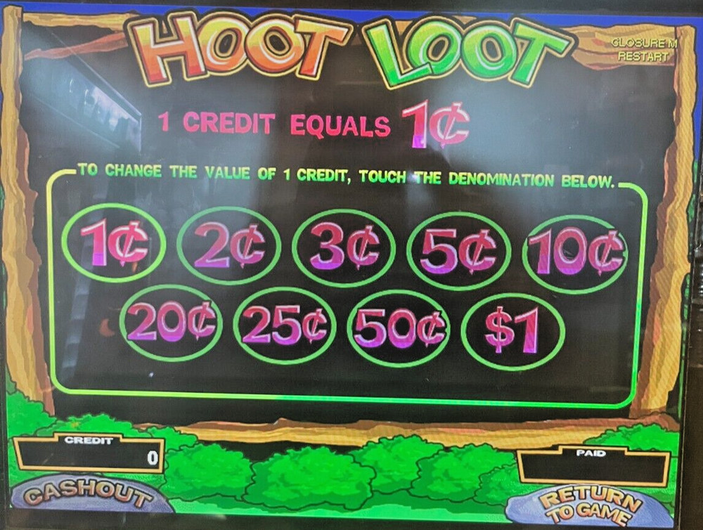 IGT I-game Hoot Loot Software