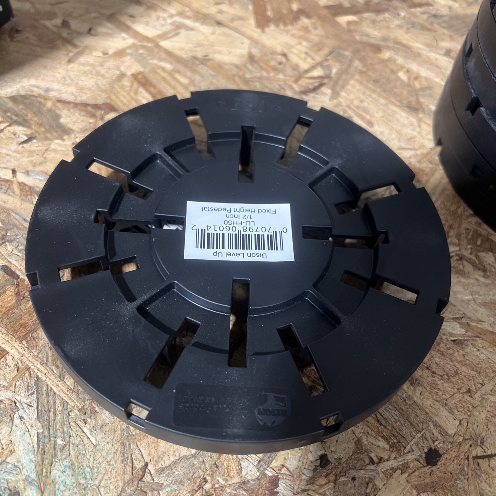 Bison Low Height Support 1/2” Fixed Height Pedestal Level Up LU-FH50 8 Pack