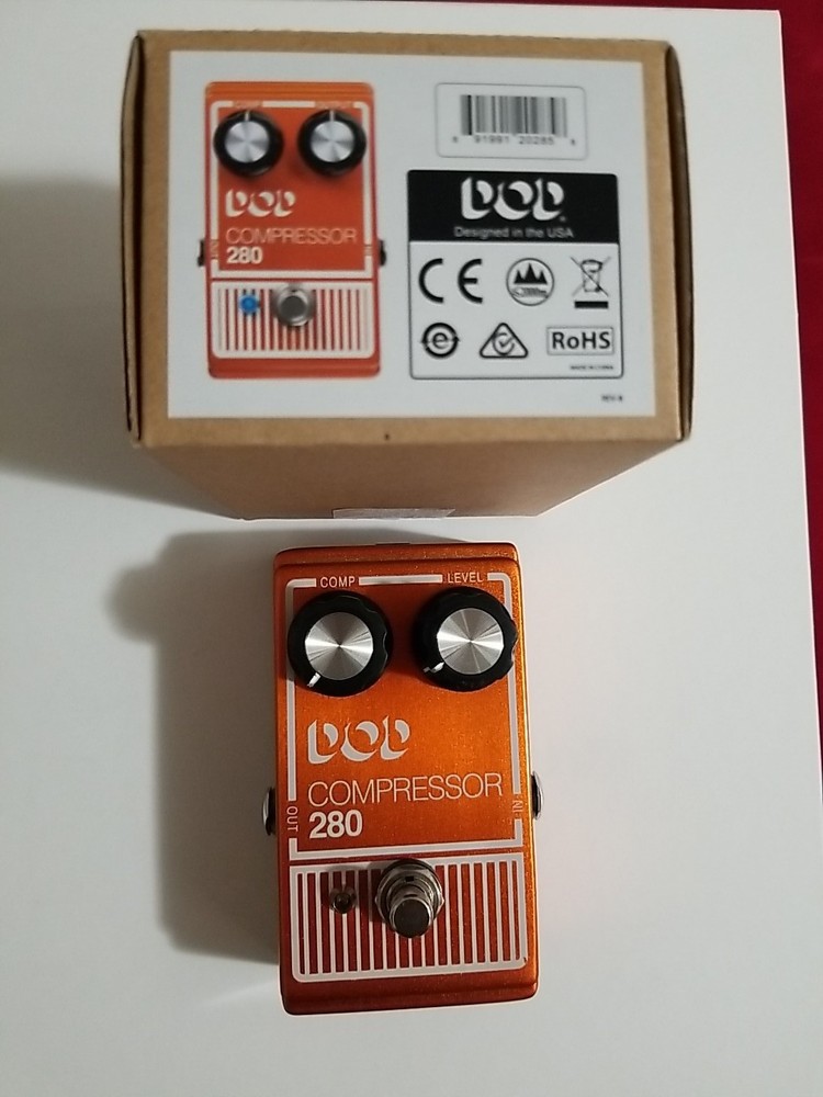 DigiTech DOD Compressor 280 Guitar Effects Pedal