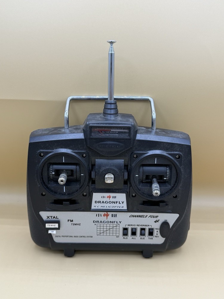 Dragonfly RC helicopter remote controller 4 Channel 72 MHz