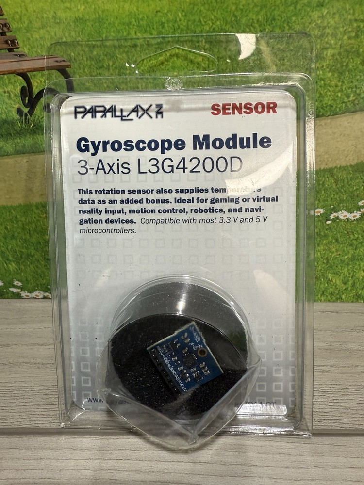 PARALLAX Sensor GYROSCOPE MODULE 3-AXIS L3G4200D also Supplies temperature Data