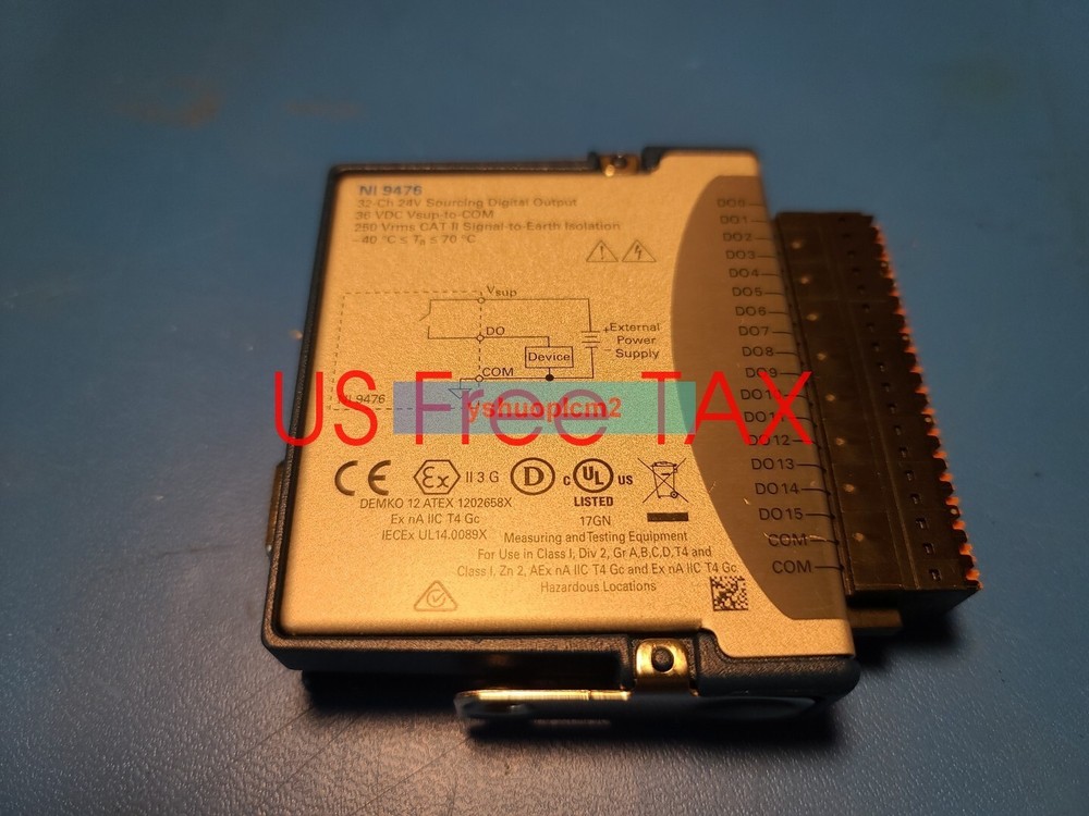 National Instruments Spring NI 9476 cDAQ Sourcing Digital Output Module D400