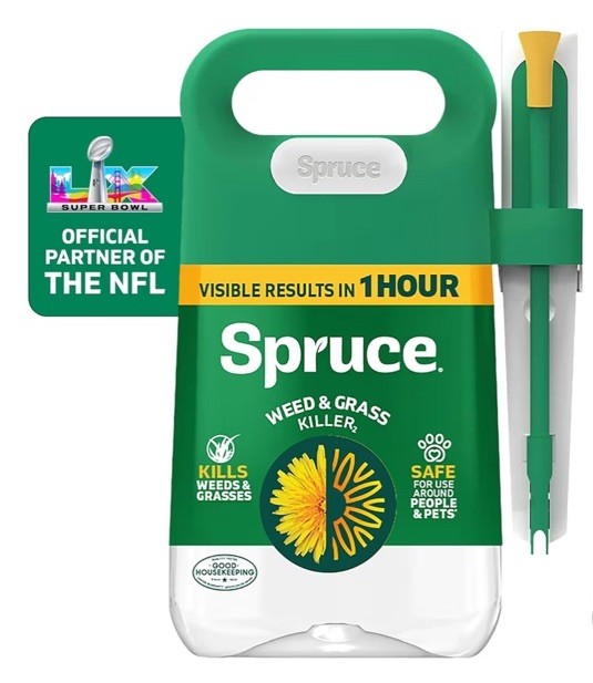 Spruce Weed Killer Spray - Snap & Spray Weed & Grass Killer₂ Powered Starter Kit