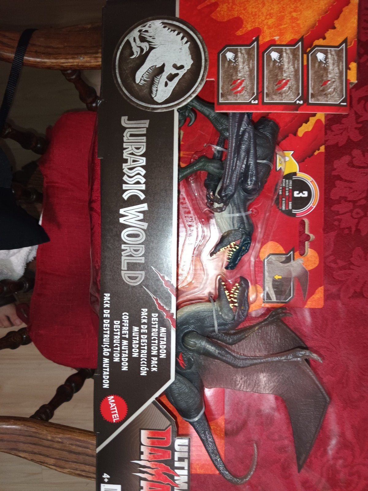Jurassic World Mutadon Ultimate Damage Destruction Pack NIB
