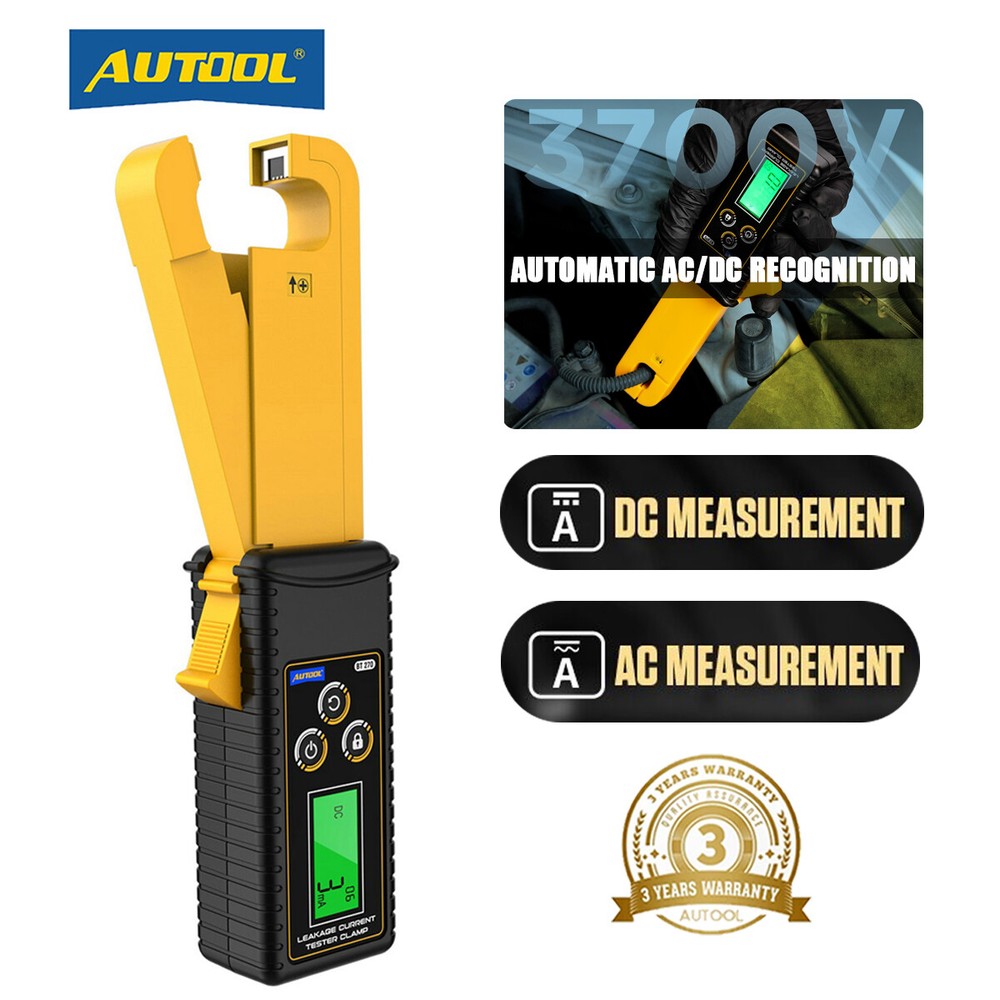 AUTOOL BT270 Handheld Digital Leakage Current Clamp AC DC Low Current Wireless