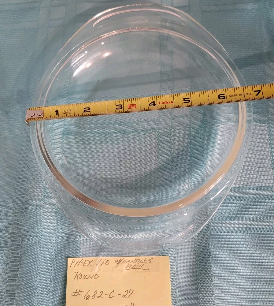 Pyrex Replacement Lids 682-C (2 Available)