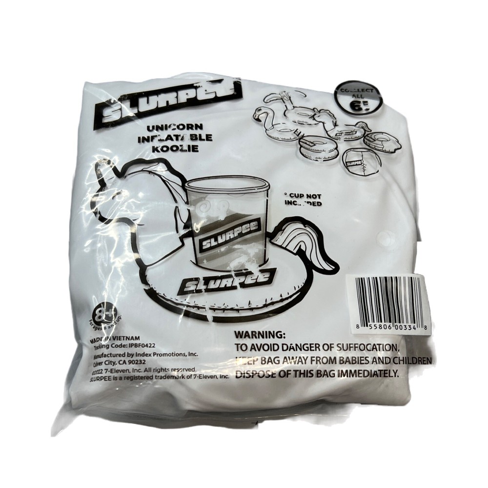 Unicorn & Palm Tree Inflatable Floating Cup Drink Beverage Pool Float