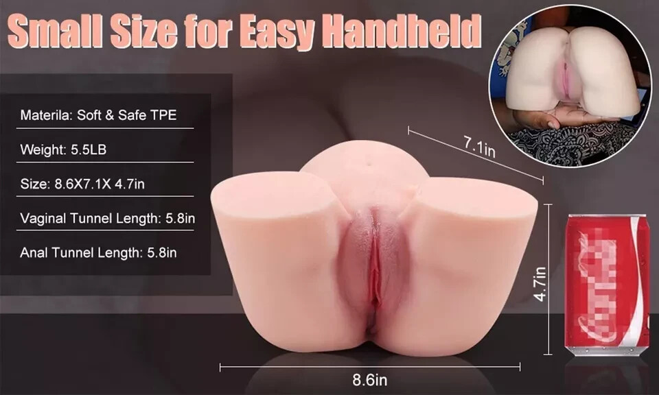 Love Doll Realistic Adult Sex Toy for Men Male Masturbator Pussy Vagina Anal Ass