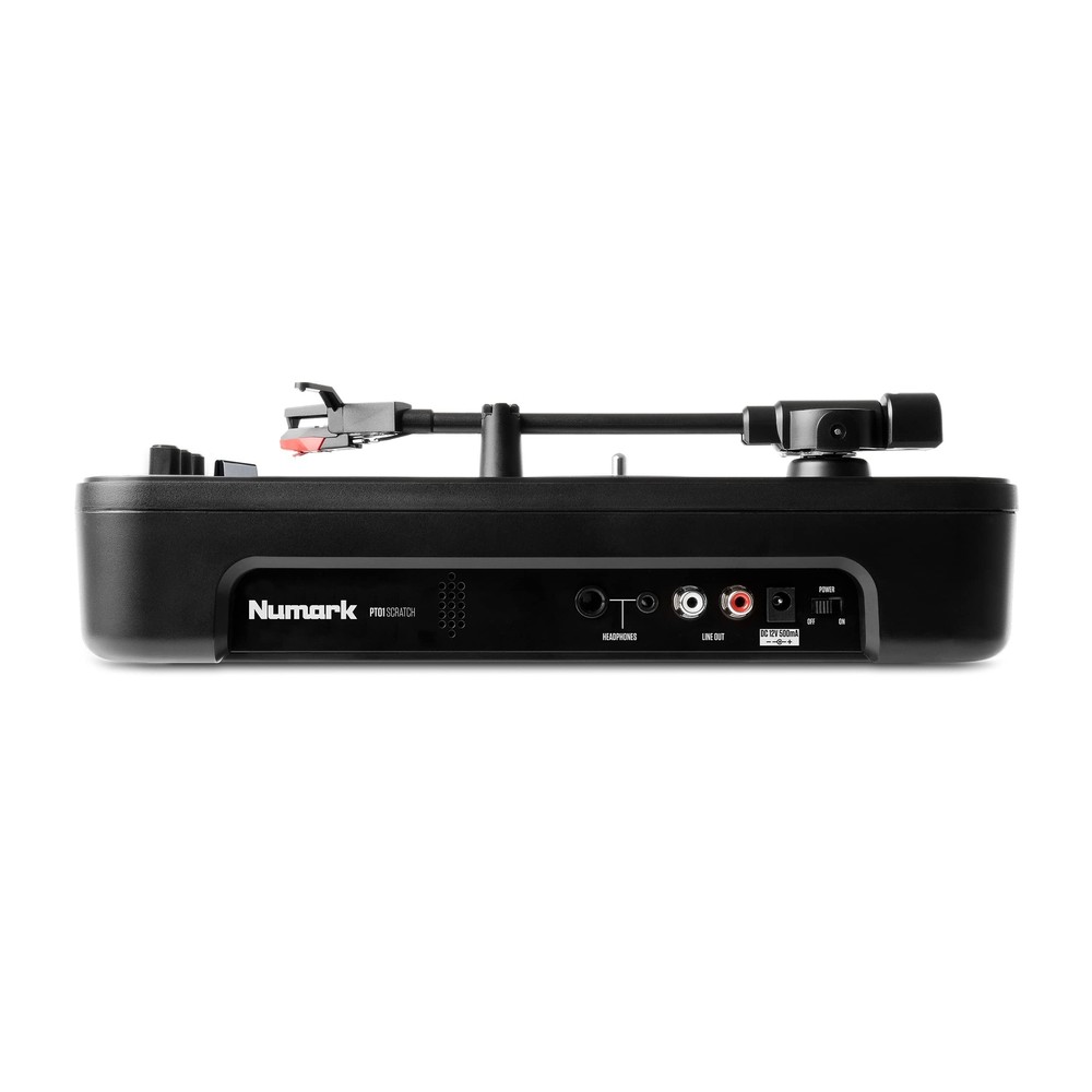 Numark PT01 Scratch | DJ Turntable for Portablists With User Replaceable Scra...