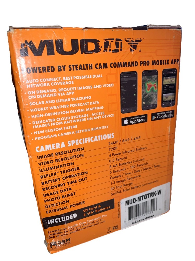 MUDDY Cellular Trail Camera MITIGATOR 2.0 Field Ready Auto Detects Network