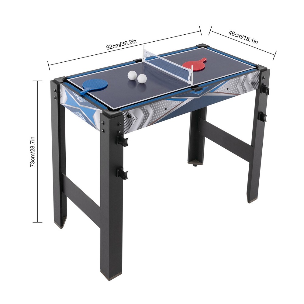 Multi Game Table Combo Game Table 5-in-1 Multi Game Table Table Indoors Hockey
