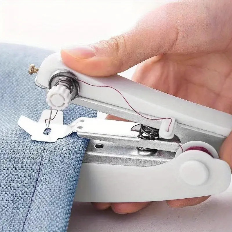 Manual Sewing Machine Portable Mini Multi Functional Handheld Tailor Sewing Tool