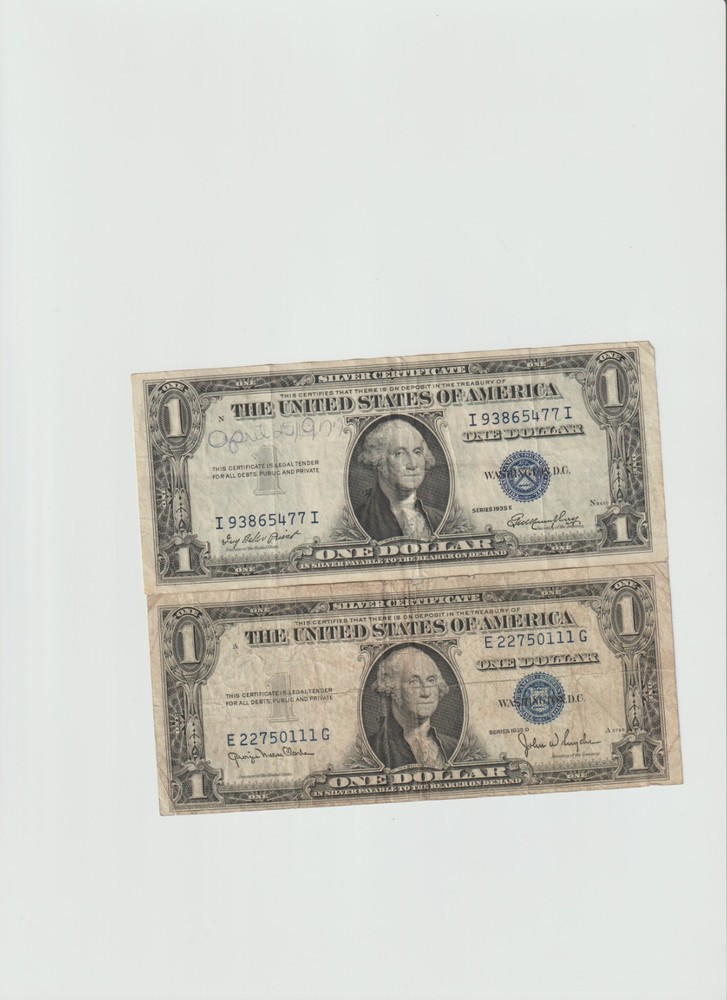 2 1935 Series-C&D Notes-With no Moto