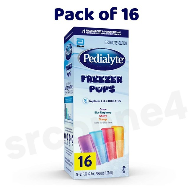 Freezer Pops Electrolyte Hydration, 2.1 fl oz, 16 Pack