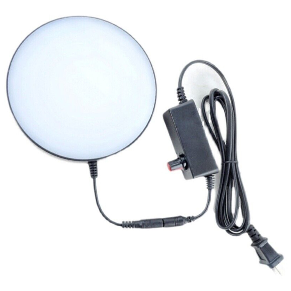 100V-240V Adjustable Brightness LED Ring Bottom Light Source f Stereo Microscope