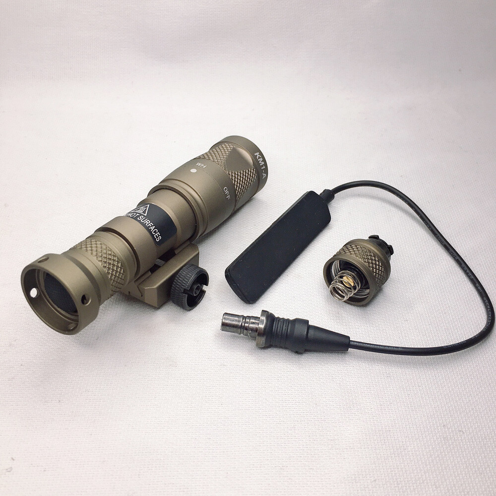 M300V Tactical Light White LED Light Switch Constant Strobe Flashlight